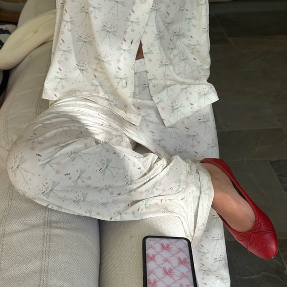 ✨NWT DJERF AVENUE x SRG PJ PANTS🩷🎀 - Picture 4 of 7